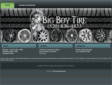 Tablet Screenshot of bigboytires.com